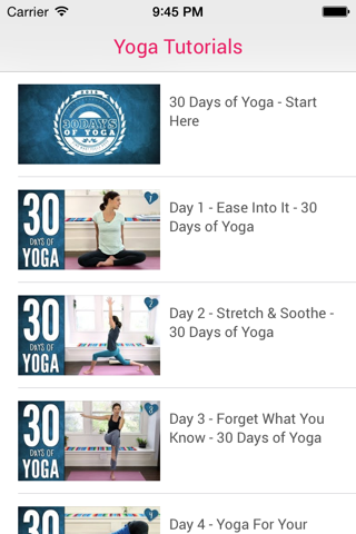 Joga - 30 Days  of Yoga screenshot 2