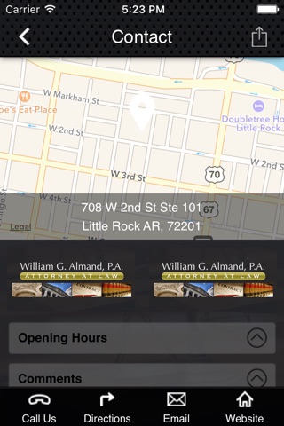 William G. Almand P.A. screenshot 2