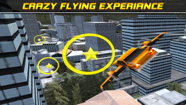 Flying Car Simulator 3D Free Game(圖3)-速報App