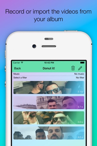 DonutSelfie App screenshot 2