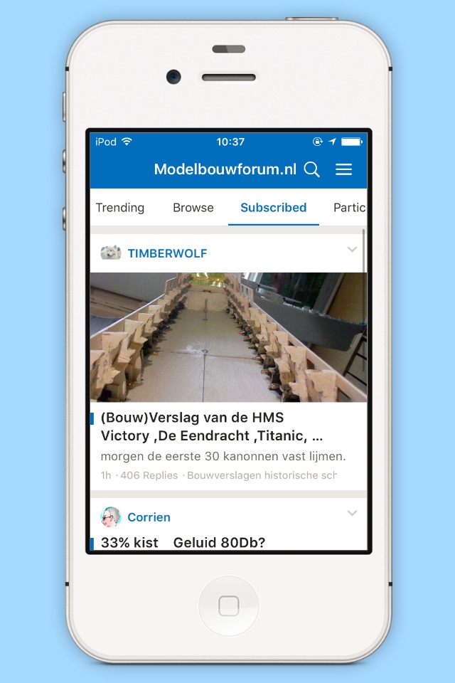 Modelbouwforum.nl screenshot 2