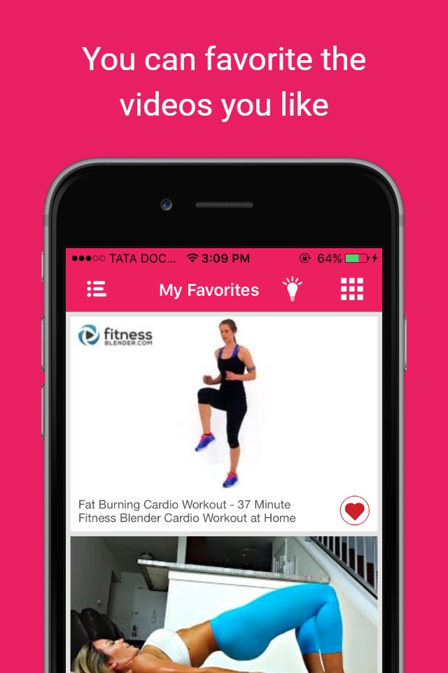 Home exercise videos : Body curve fitness workouts screenshot 3