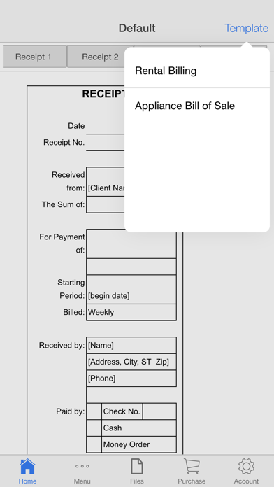 How to cancel & delete Rent Receipt Pro from iphone & ipad 4