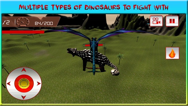 Flying Dragon Warrior Attack Pro – Monster vs Dinosaur Fight(圖4)-速報App