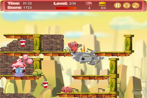 Little Pig Go Home:Run Adventure World screenshot 3