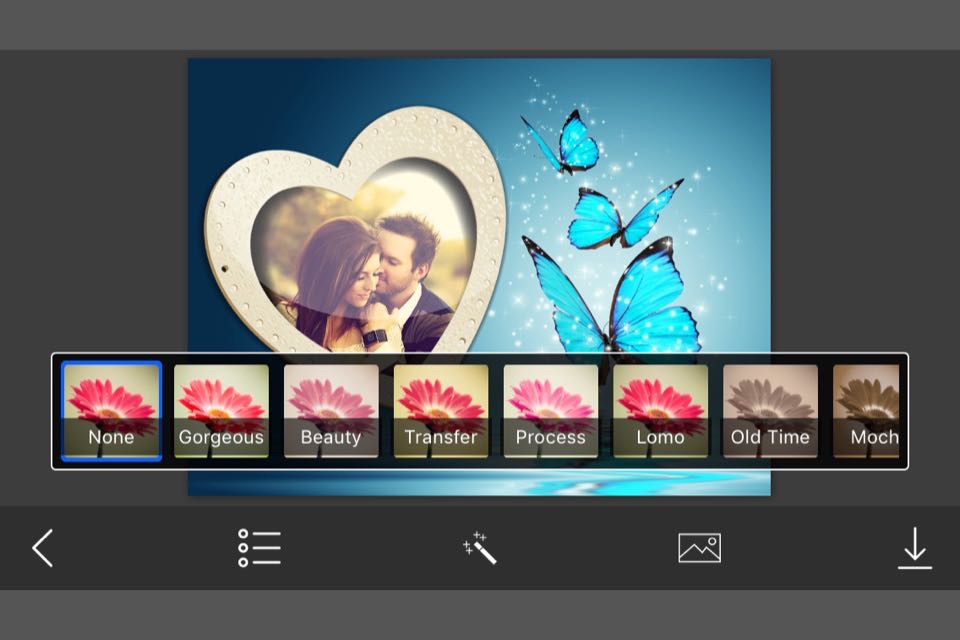 3D Butterfly Photo Frame - Photo Editor screenshot 2