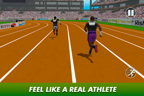 Athletics Running Race Game screenshot 3