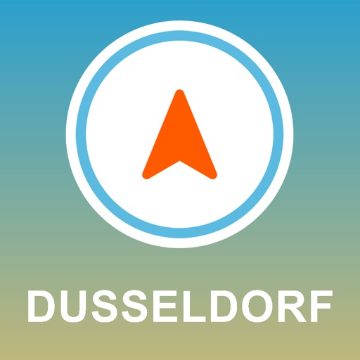 Dusseldorf, Germany GPS - Offline Car Navigation icon