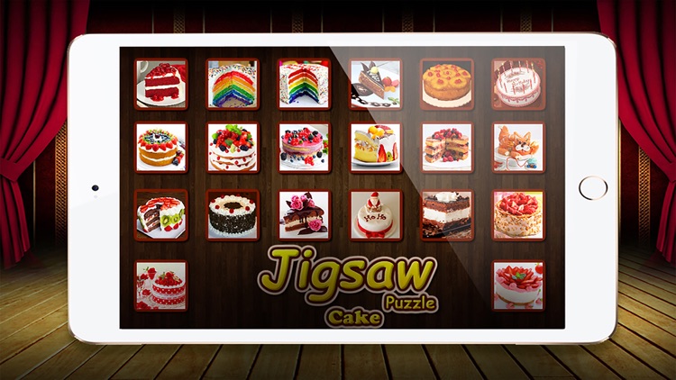 Jigsaw Puzzle Cake