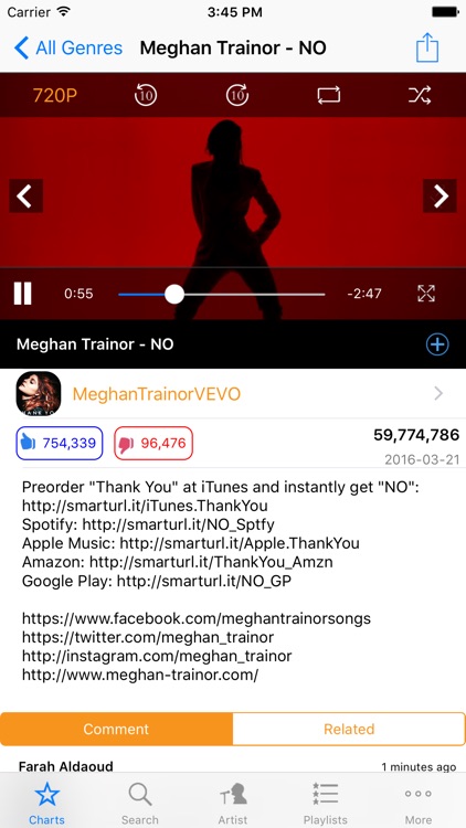 MusicTube for Youtube--Top100 music video player &Playlist Manager
