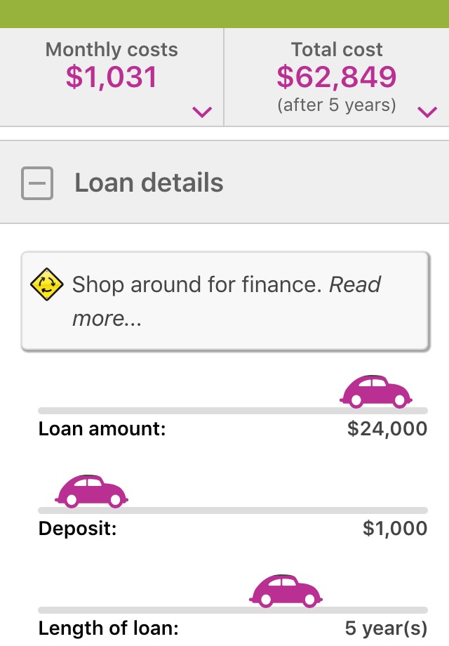 MoneySmart Cars screenshot 4