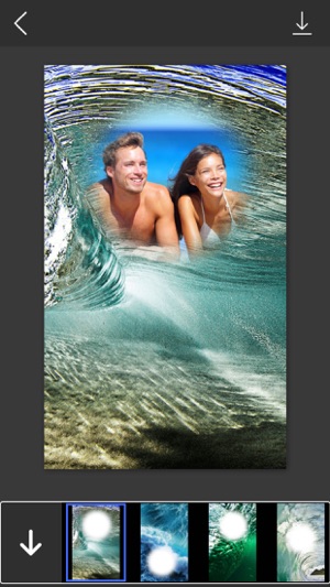 Ocean Wave Photo Frames - Elegant Photo 