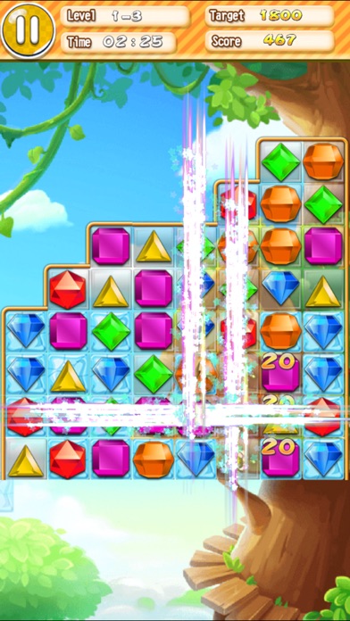 Candy Blitz Jewel Blast-Match 3 puzzle  mania gameのおすすめ画像1