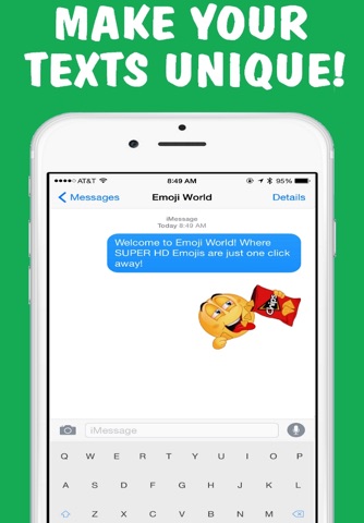 Weed Emojis Keyboard by Emoji World screenshot 2