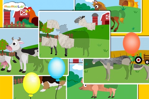 Farm Animals - Puzzles, Animal Sounds, and Activities for Toddler and Preschool Kids Full Version screenshot 4