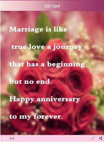 Marriage Anniversary Greetings Card screenshot 3