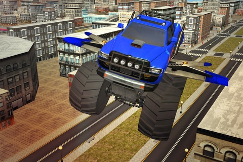 Flying Transformer Monster Truck Action Stunt screenshot 3