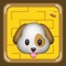 In dog maze race you have to lead a dog (or a picture of your own dog