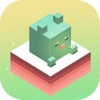 Blocky Gummy Bear Hopper - Cute Animals Hop And Drop