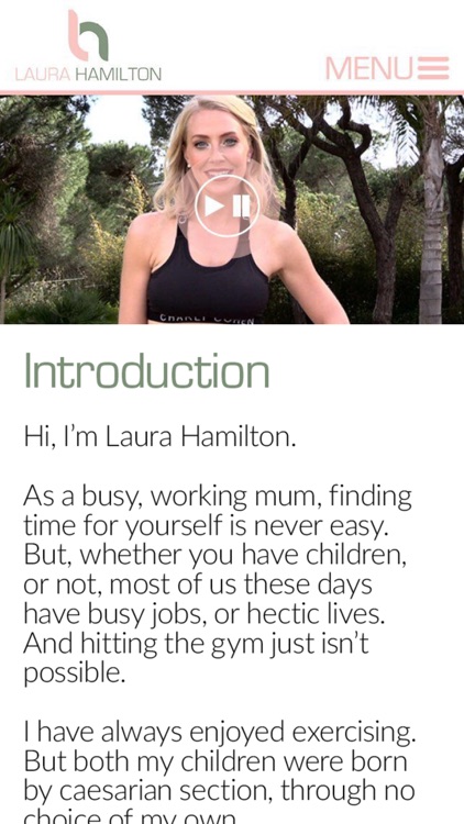 Laura Hamilton - Full Body Workout screenshot-3