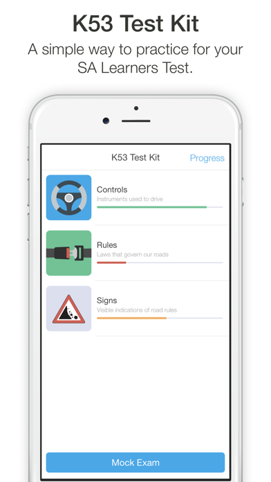 How to cancel & delete K53 Test Kit - Learner's licence practice app from iphone & ipad 1