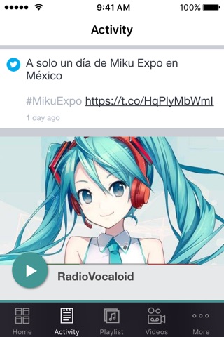 RadioVocaloid screenshot 2