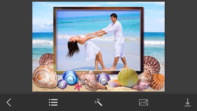 HoneyMoon Beach Photo Frames - Decorate your moments with el(圖2)-速報App