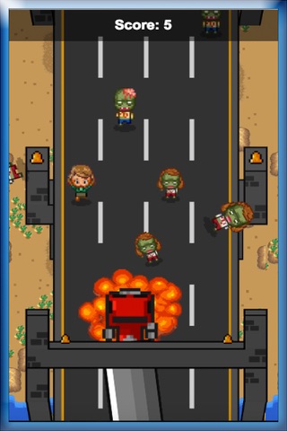 Zombie Highway Roadkill - Drive and Kills screenshot 2