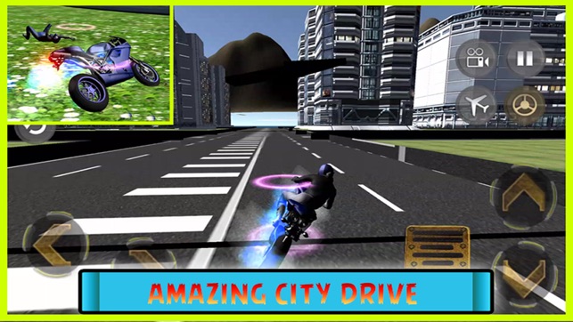 Flying Motorcycle Simulator Pro(圖5)-速報App