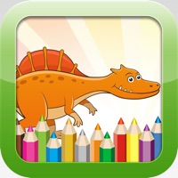 恐竜ぬりえ帳 - 子供と幼児の自由のための教育のぬりえゲーム
