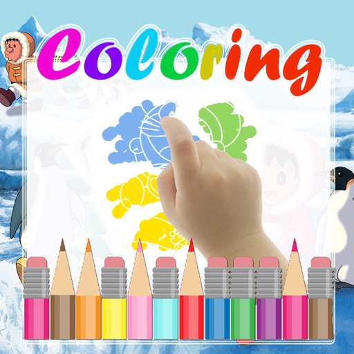 Game Paint Coloring Kids for Doraemon