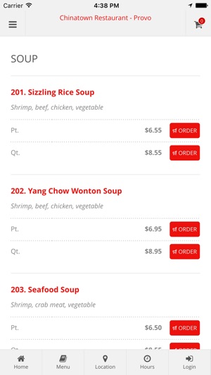 Chinatown Restaurant - Provo Online Ordering(圖3)-速報App