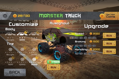 Monster Truck Drag Race screenshot 2