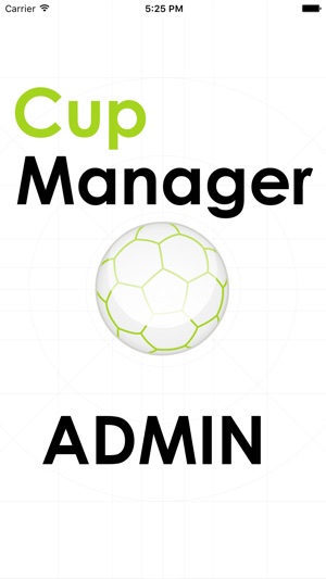 CupManager Admin