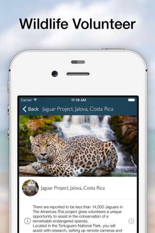 Volunteer Wildlife App screenshot 2