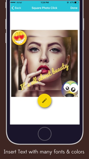 Beauty Plus No Crop - Insta Square Click Photo(圖4)-速報App