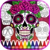 Sugar Skulls Coloring Book for Adult - Free Color Pages