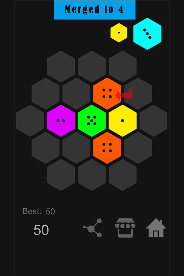 Beyond Merged - Hex Puzzle Game screenshot 3