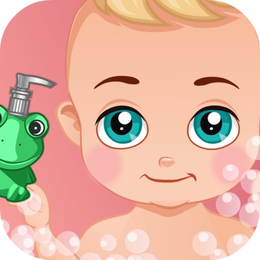 Baby Boy In The Pool ——Cute Infant、Sugary Garden iOS App