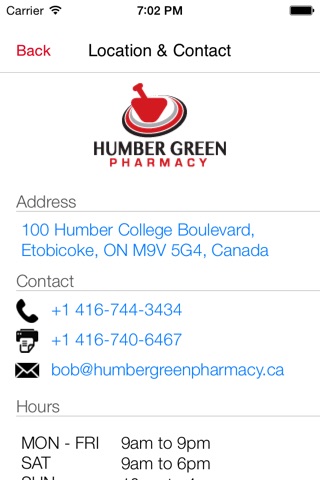 Humber Green Pharmacy screenshot 3