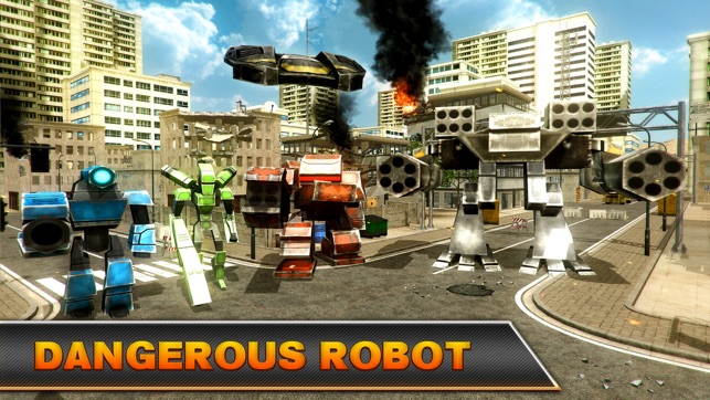 Jet Fighter Robot Wars(圖1)-速報App