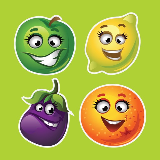 Learning Me: Funny Fruit Face Icon
