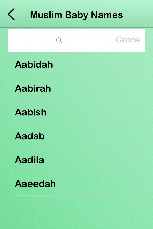 Muslim Baby Names! screenshot 4