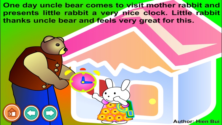 The clock of little rabbit (Untold toddler story from Hien Bui) screenshot-4