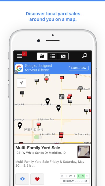 Garage Sales by Map - Free