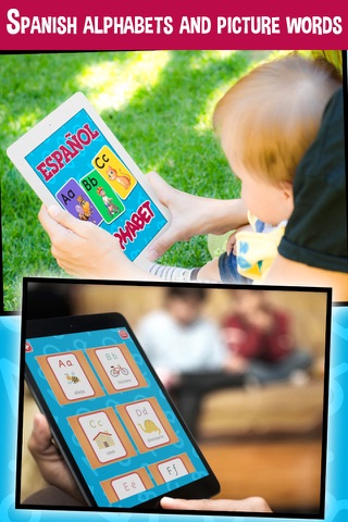 Alfabeto Spanish Alphabets Flash Cards - Learn Spanish for Kids screenshot 2