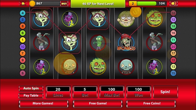 Zombie Las Vegas Casino Slots machine! lucky game of the day(圖1)-速報App