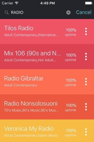 Adult Contemporary Music Radio Stations screenshot 3