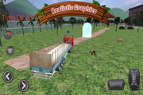 Jurassic Zoo Animal Truck Transport Pro screenshot 3