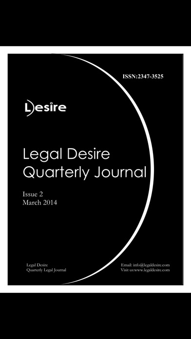 【图】Legal Desire Quarterly Legal Journal(截图1)